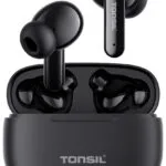 Tonsil T55BT Pro In-ear Bluetooth Handsfree Ακουστικά Μαύρα