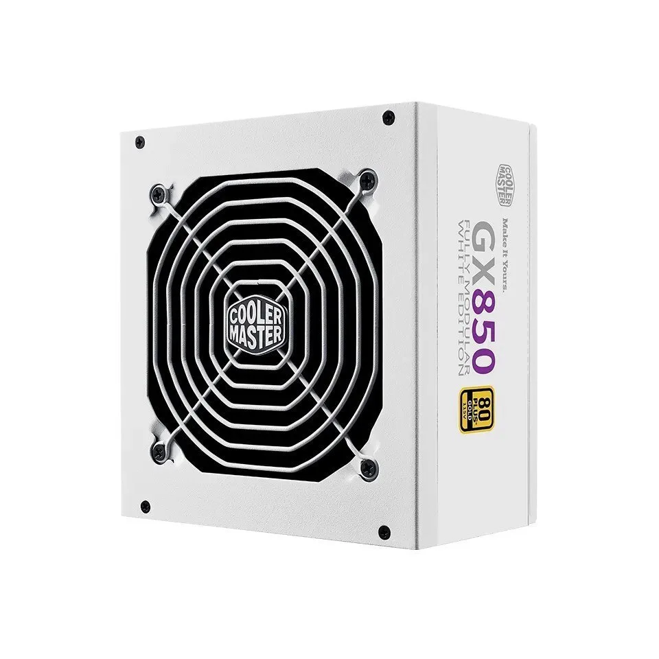 CoolerMaster Mwe Gold 850 rev. 2.0 850W Λευκό Τροφοδοτικό Υπολογιστή Full Modular - Image 1