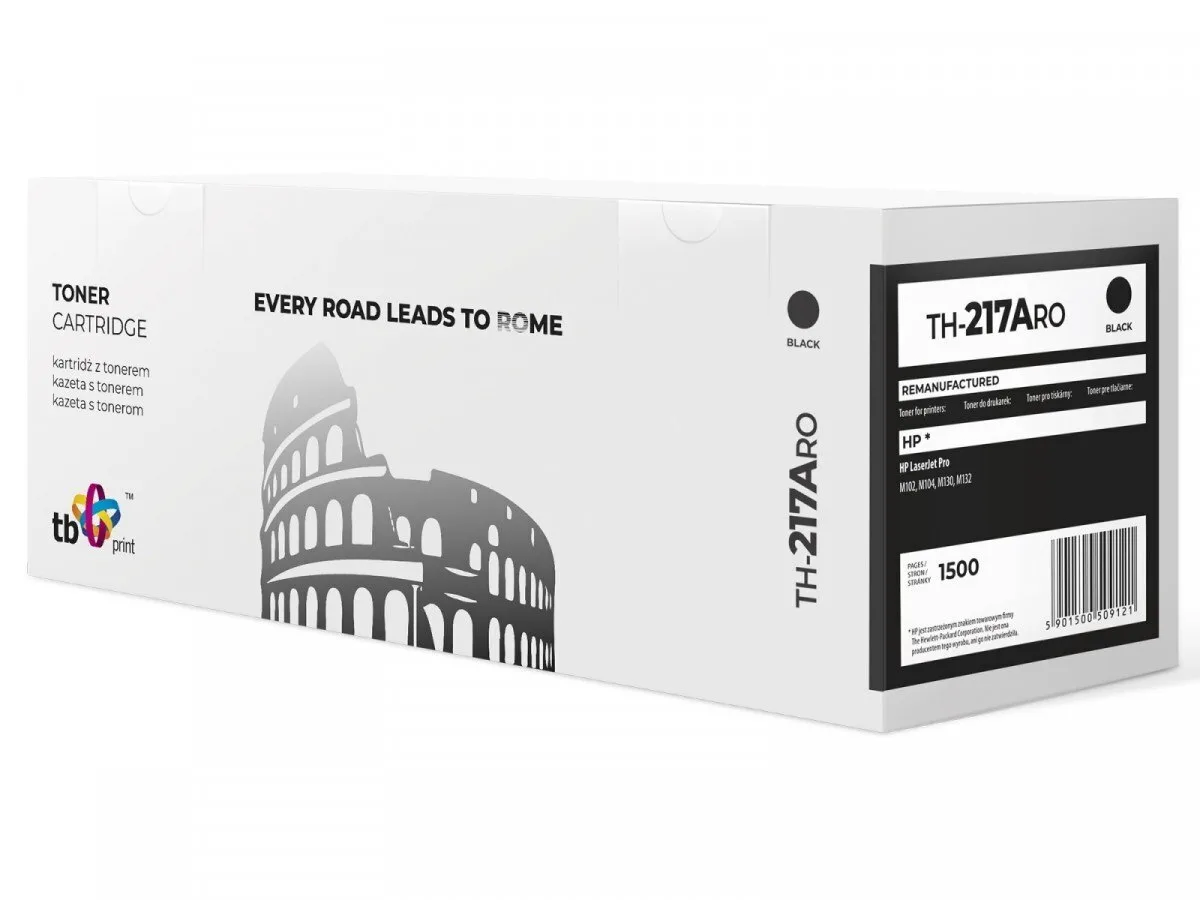 TB Print Συμβατό Toner για Laser Εκτυπωτή HP Μαύρο TH-217ARO - Image 1