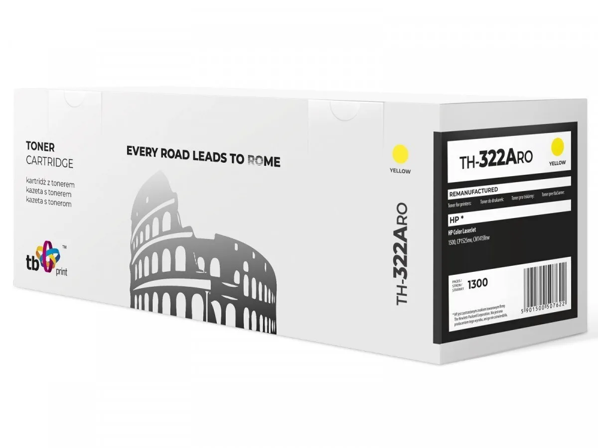 TB Print Συμβατό Toner για Laser Εκτυπωτή HP TH-322ARO Μαύρο TH-322ARO - Image 1