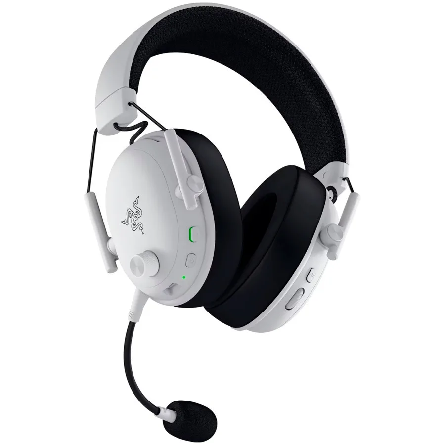 Razer BlackShark V3 Ασύρματο Over Ear Gaming Headset με σύνδεση Bluetooth / USB Λευκό - Image 1