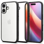 Spigen Ultra Hybrid Back Cover Πλαστικό 2mm Matte Black (iPhone 17) ACS10377