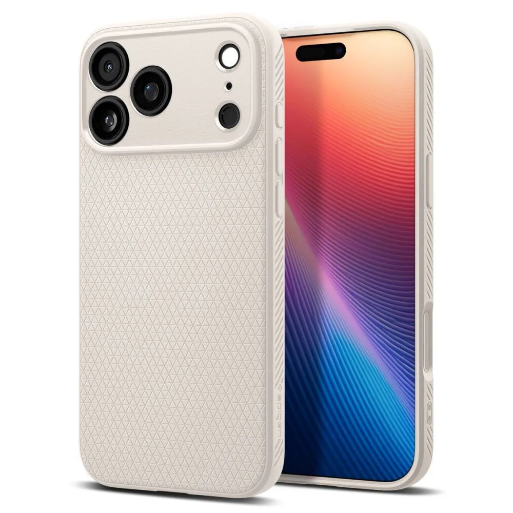 Spigen Liquid Air Back Cover Σιλικόνης Natural Titanium (iPhone 17 Pro Max) ACS10268 - Image 1