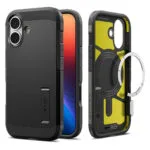Spigen Tough Armor T Magsafe Back Cover Πλαστικό 2mm Μαύρο (iPhone 17) ACS10391