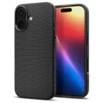 Spigen Liquid Air Back Cover Σιλικόνης Matte Black (iPhone 17) ACS10369