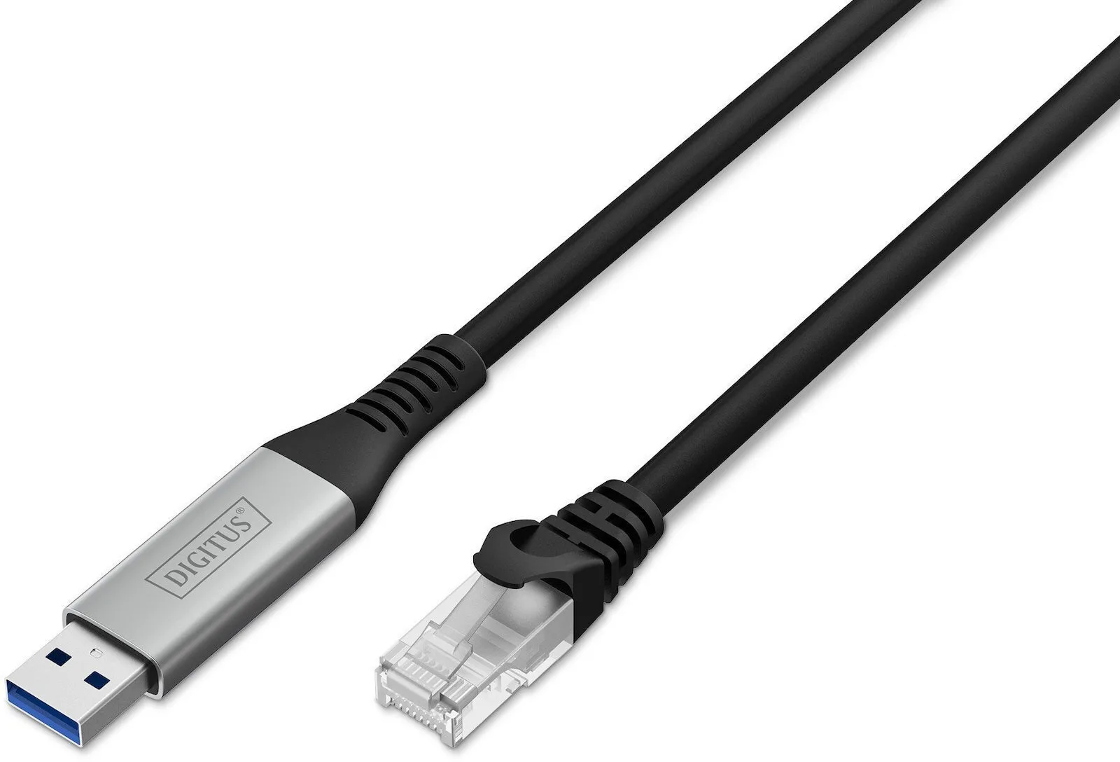 Digitus S/FTP Cat.6a Καλώδιο Δικτύου Ethernet 2m Μαύρο 1τμχ AK-300600-020-S - Image 1