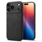 Spigen Liquid Air Back Cover Σιλικόνης Matte Black (iPhone 17 Pro) ACS10331