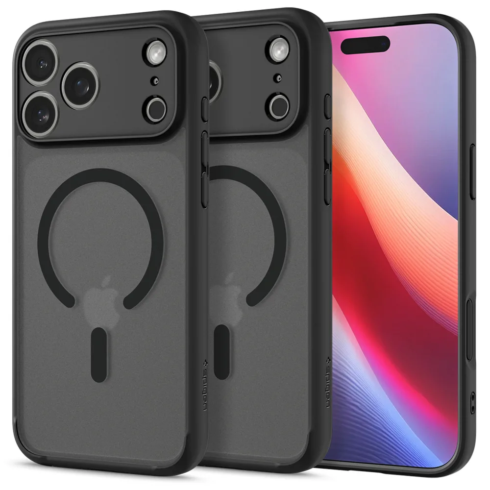 Spigen Ultra Hybrid Mag Back Cover Πλαστικό 2mm Frost Black (iPhone 17 Pro) ACS10349 - Image 1