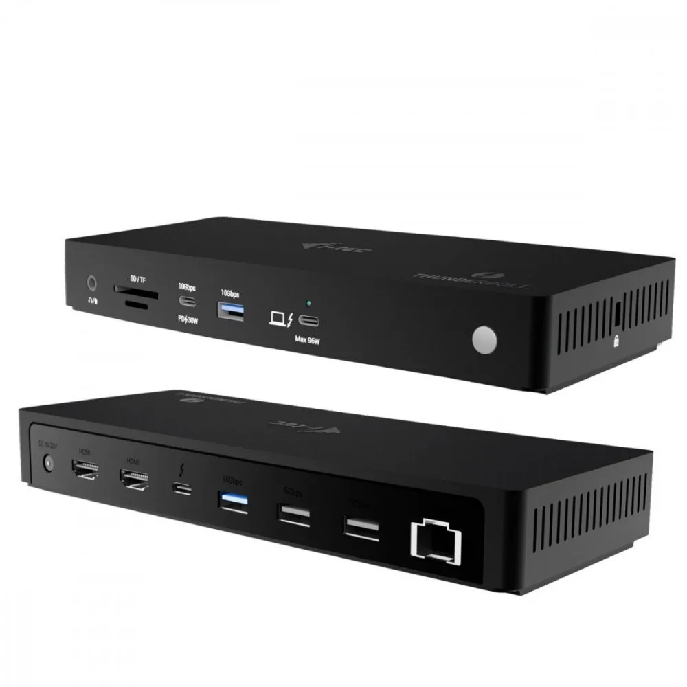 20250911150336_i_tec_thunderbolt_4_docking_station_me_hdmi_4k_pd_ethernet_tb4tripledockpd i-tec Thunderbolt 4 Docking Station με HDMI 4K PD Ethernet Μαύρο (TB4TRIPLEDOCKPD) - Image 1