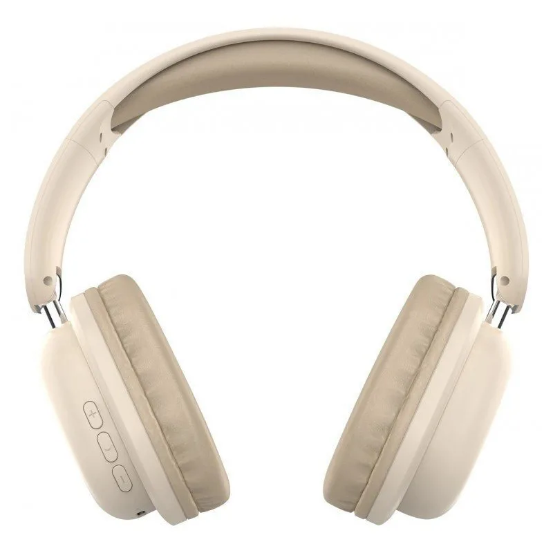 Defender Freemotion B640 Ασύρματα / Ενσύρματα Over Ear Ακουστικά με 22 ώρες Λειτουργίας Μπεζ - Image 1