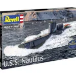 Assembly Model Revell Atomic Submarine U.s.s Nautilus 30 Pieces