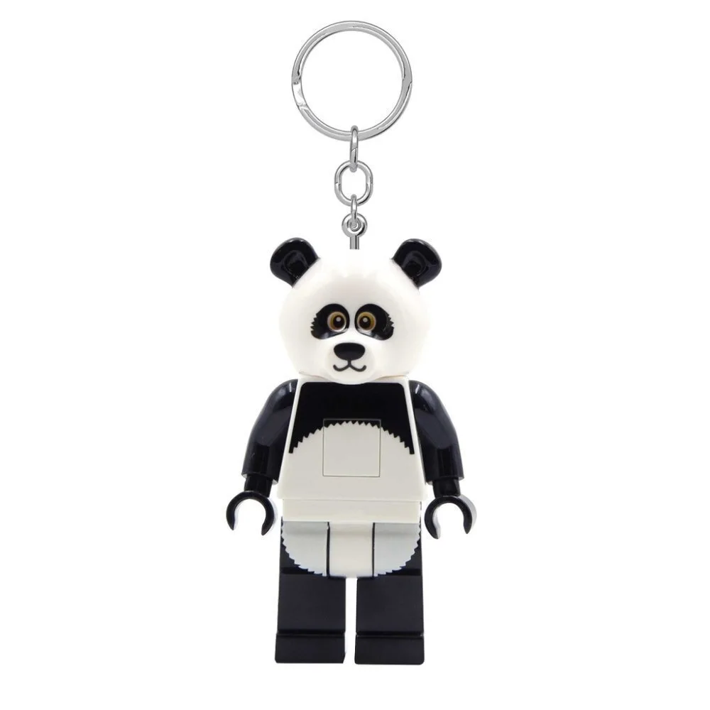 20250914083305_lego_mprelok_panda_luminous_figure_plastiko_me_led_leyko_lgl_ke195h LEGO Μπρελόκ Panda Luminous Figure Πλαστικό με Led Λευκό LGL-KE195H - Image 1