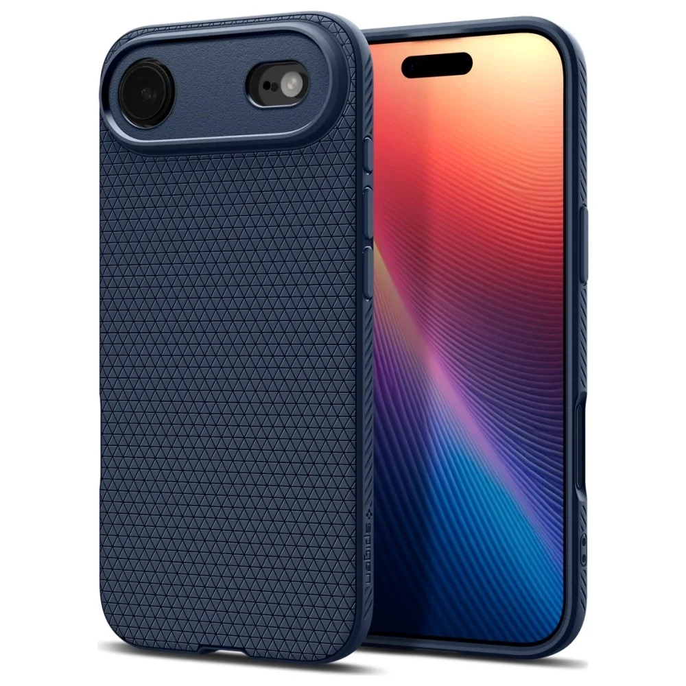 Spigen Liquid Air Back Cover Σιλικόνης Μπλε (iPhone Air) ACS10303 - Image 1