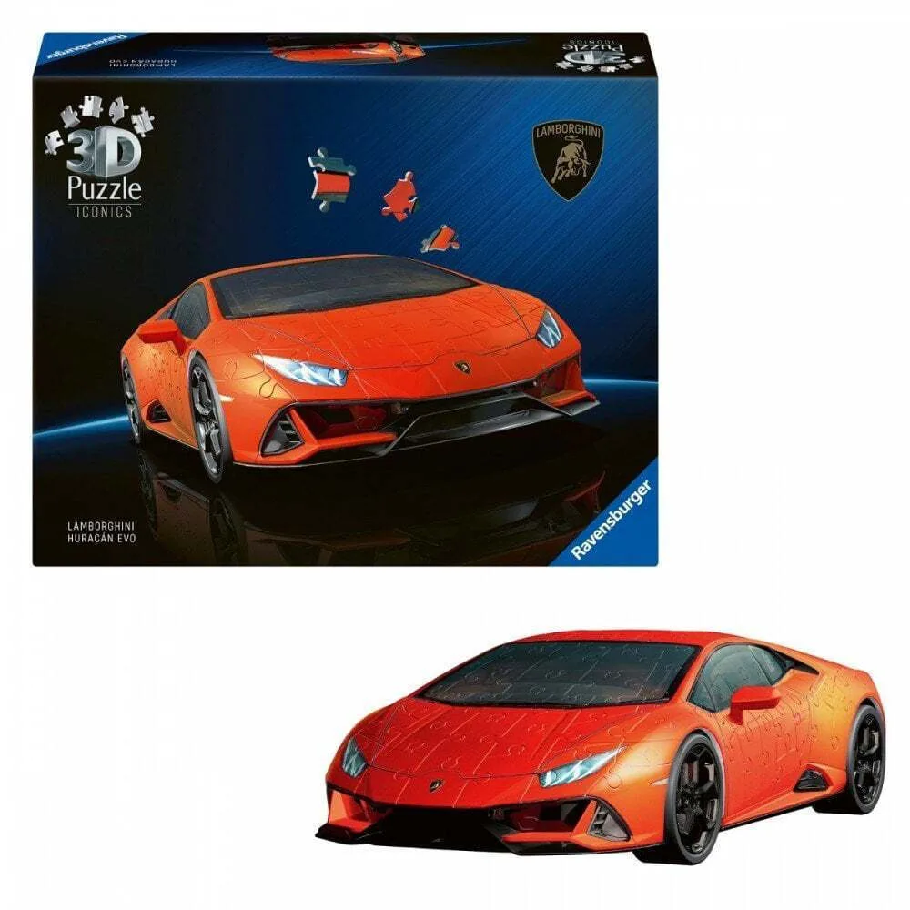 20250915115342_3d_puzzle_158_pieces_lamborghini_huracan_evo_car_arando 3d Puzzle 158 Pieces Lamborghini Huracan Evo Car Arando - Image 1