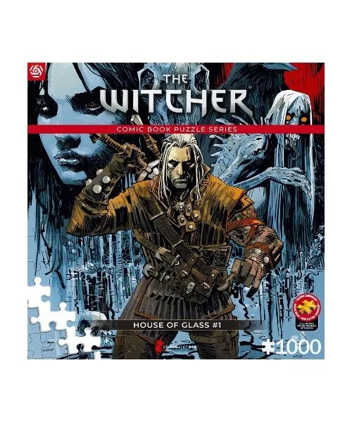 Puzzle Good Loot Comic Book Witcher House Glass 1000 Pc S - Image 1