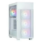 Zalman S5 Neo Gaming Midi Tower Κουτί Υπολογιστή με Πλαϊνό Παράθυρο Λευκό