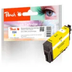 Peach Συμβατό Μελάνι Εκτυπωτή InkJet Epson C13T34644010 Κίτρινο 1τμχ PI200-550