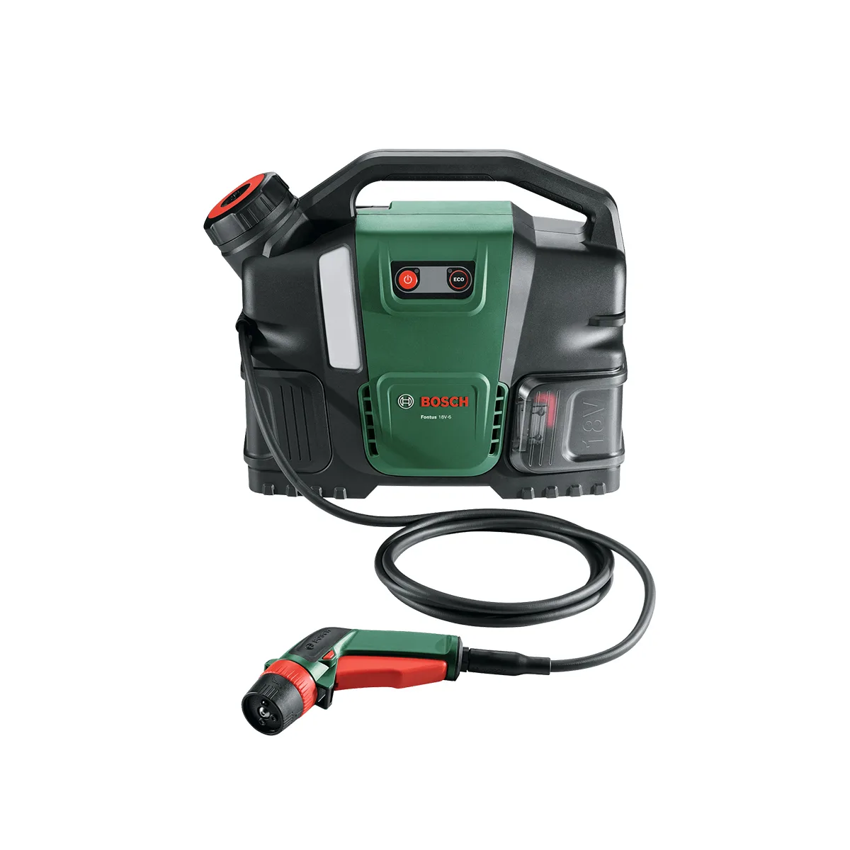 Bosch Fontus 18V-6 Πλυστικό Μπαταρίας 18V 1x2Ah με Πίεση 20bar - Image 1