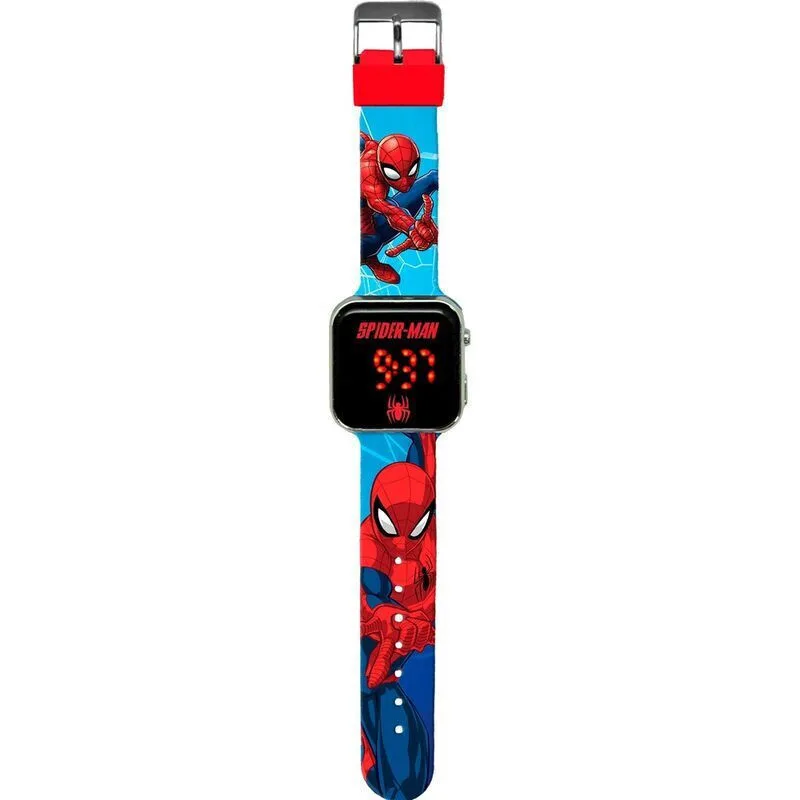 Kids Licensing Παιδικό Ψηφιακό Ρολόι 35mm Spiderman Κόκκινο - Image 1