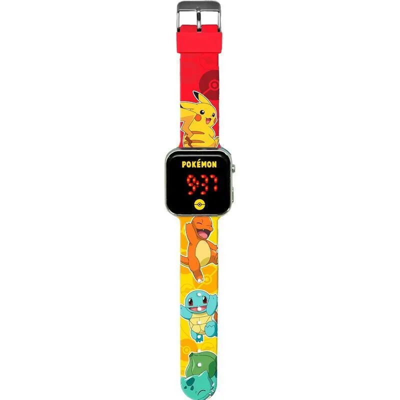 20250916023332_kids_licensing_paidiko_psifiako_roloi_me_louraki_apo_kaoutsouk_plastiko_polychromo Kids Licensing Παιδικό Ψηφιακό Ρολόι 30mm Πολύχρωμο - Image 1