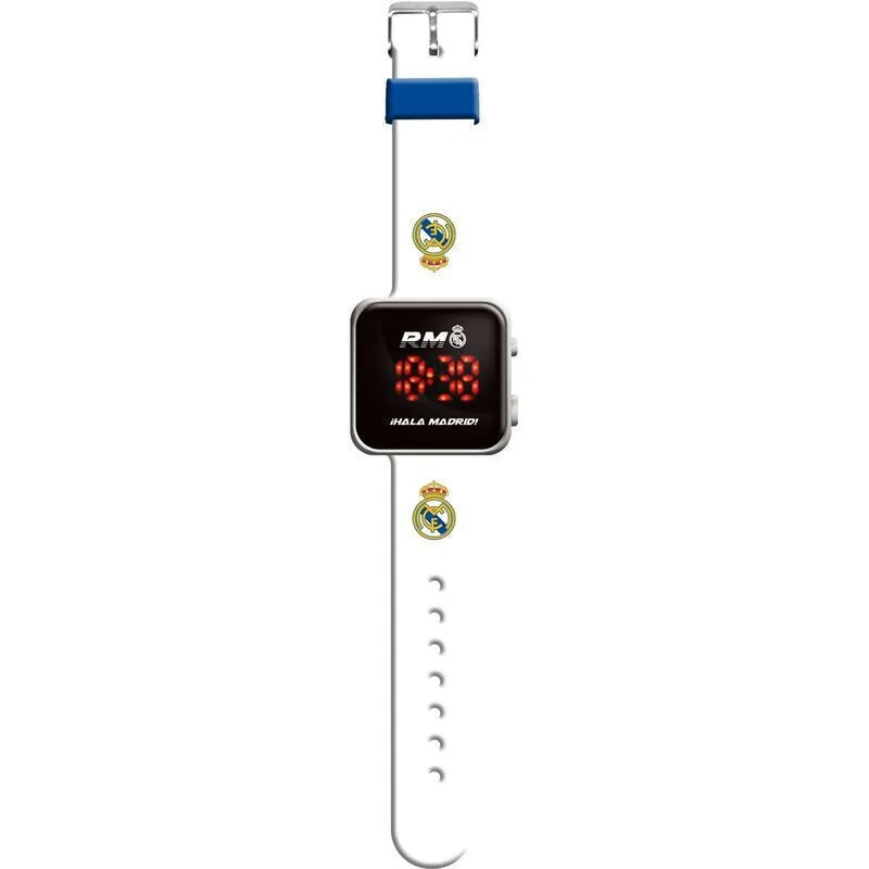 Real Madrid Παιδικό Ψηφιακό Ρολόι 30mm Λευκό RM00016 - Image 1