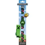 Kids Licensing Παιδικό Ψηφιακό Ρολόι Minecraft Πράσινο