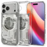 Spigen Ultra Hybrid MagSafe Back Cover Σιλικόνης Zero One Titanium (iPhone 17 Pro)