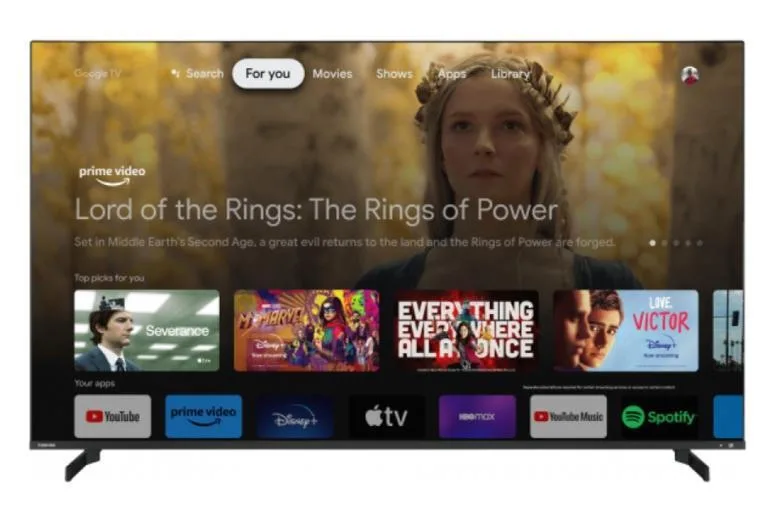 Toshiba Smart Τηλεόραση 50" 4K UHD QLED QG5E63DG HDR (2025) 50QG5E63DG - Image 1