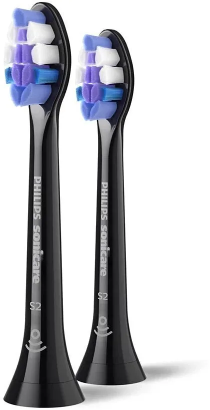 20250918101856_philips_sonicare_s2_sensitive_antallaktikes_kefales_gia_ilektriki_odontovourtsa_hx6052_88_2tmch Philips Sonicare S2 Sensitive Ανταλλακτικές Κεφαλές για Ηλεκτρική Οδοντόβουρτσα Black HX6052/88 2τμχ - Image 1