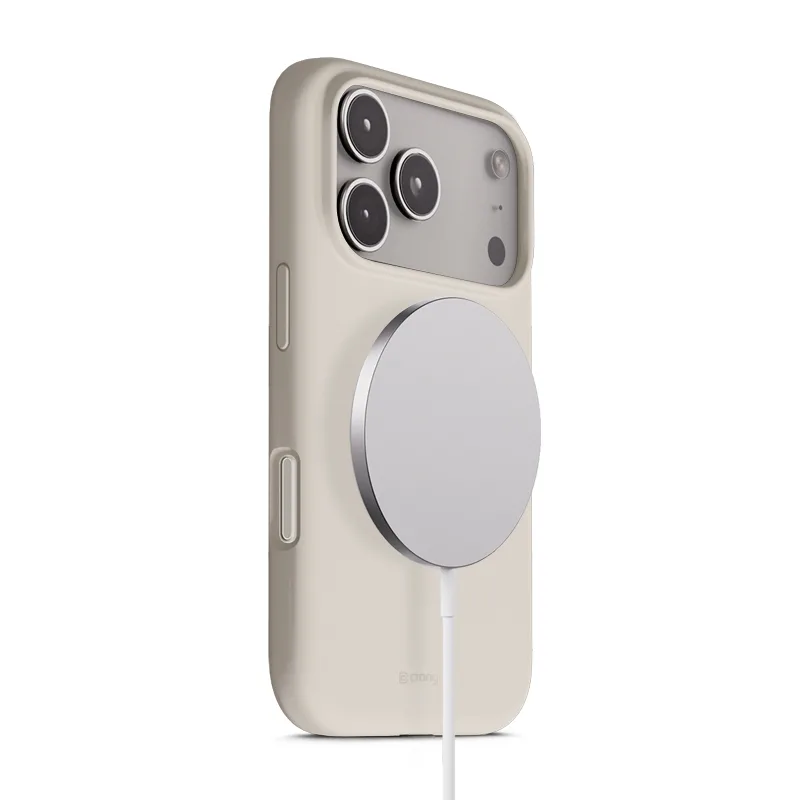 Crong Color Back Cover Σιλικόνης Γκρι (iPhone 17 Pro) - Image 1