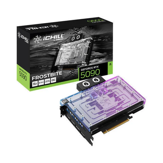20250919162641_inno_3d_geforce_rtx_5090_32gb_gddr7_ichill_frostbite_karta_grafikon_c50903_32d7x_1759fbp Inno 3D GeForce RTX 5090 32GB GDDR7 iChill Frostbite Κάρτα Γραφικών C50903-32D7X-1759FBP - Image 1