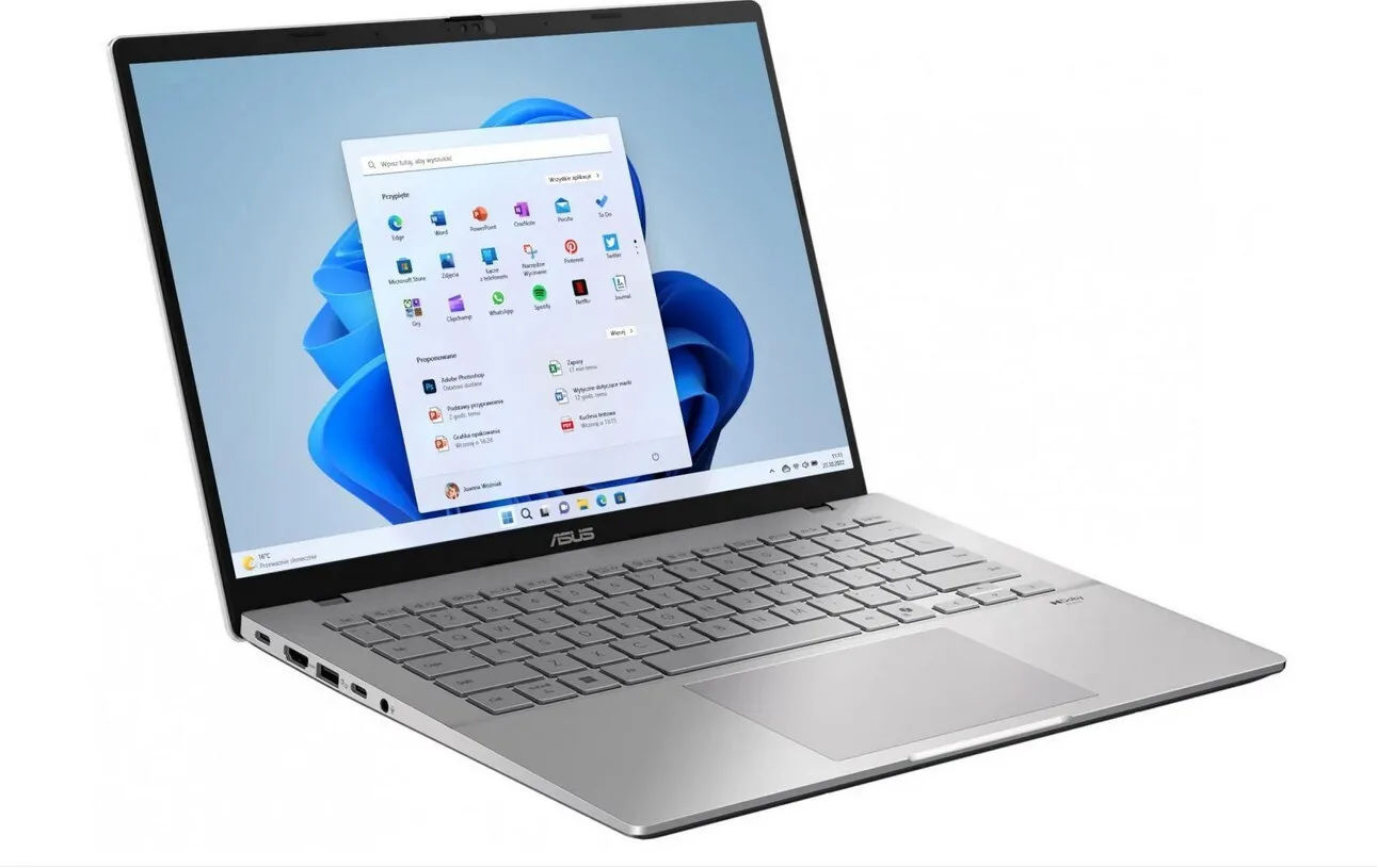 Asus Vivobook S14 S3407CA-LY008W 14" IPS FHD+ (Ultra 7-255H/16GB/1TB SSD/W11 Home) (US Keyboard) - Image 1