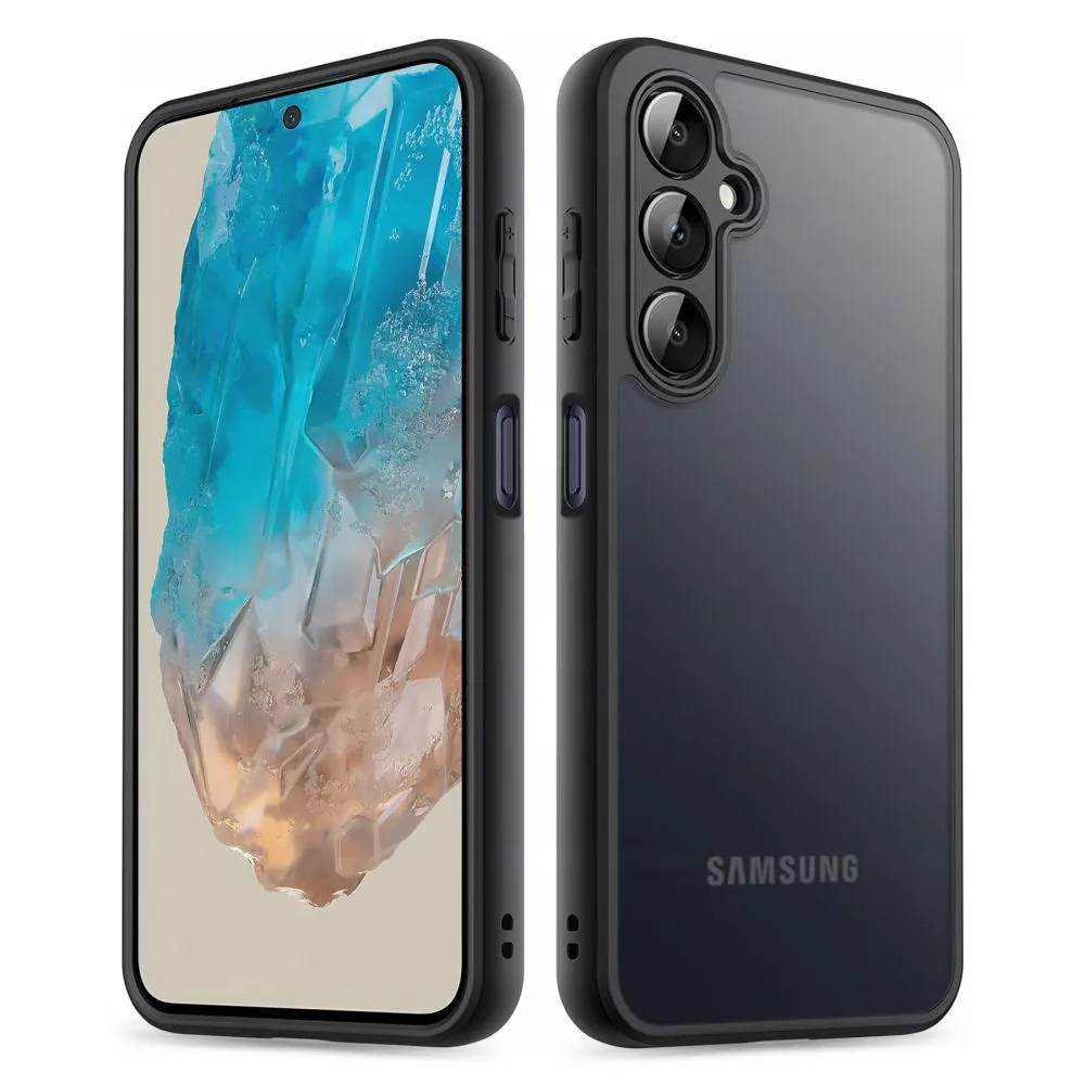 20250922102848_tech_protect_back_cover_mayro_galaxy_m35 Tech-Protect Back Cover Σιλικόνης / Πλαστικό Μαύρο (Galaxy M35) - Image 1