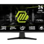 MSI MAG242F IPS Gaming Monitor 24" FHD 1920x1080 200Hz με Χρόνο Απόκρισης 0.5ms GTG