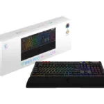 MSI Strike Pro W Silent Ασύρματο Gaming Μηχανικό Πληκτρολόγιο με RGB φωτισμό (Αγγλικό US)