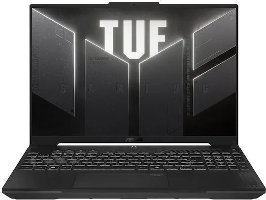 Asus TUF Gaming F16 FX607VJ-RL001W 16" FHD+ 144Hz (Core 5-210H/16GB/512GB SSD/GeForce RTX 3050/W11 Home) Mecha Gray (US Keyboard) - Image 1