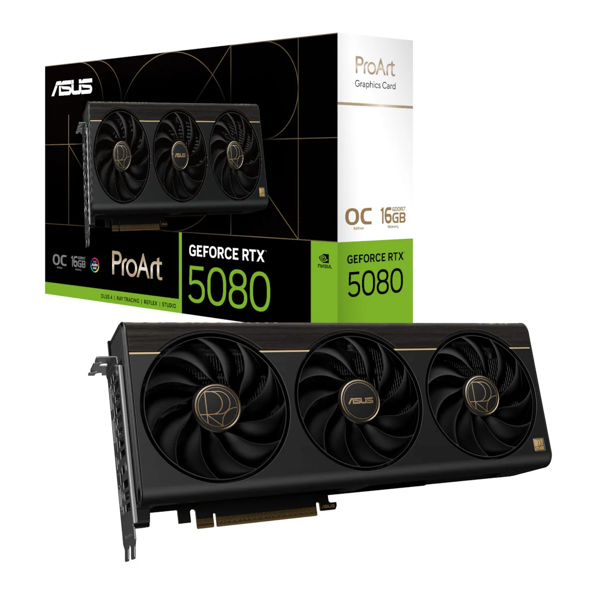 Asus GeForce RTX 5080 16GB GDDR7 ProArt OC Κάρτα Γραφικών 90YV0N30-M0NA00 - Image 1