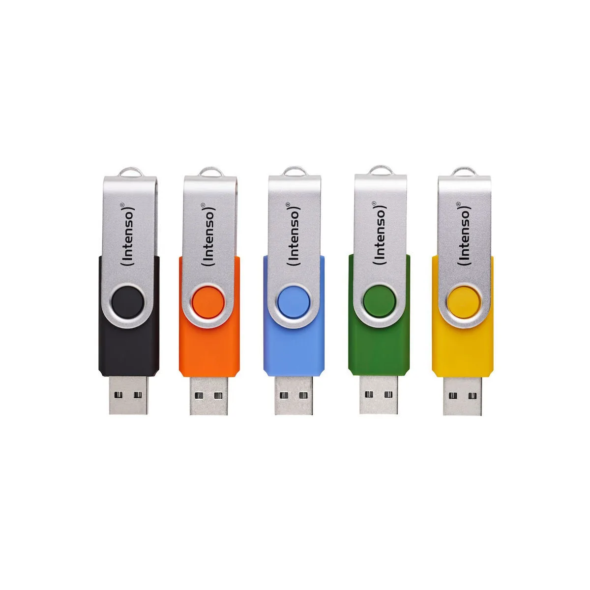 20250925121920_intenso_line_32gb_usb_2_0_stick_x5_colorful Intenso Line 32GB USB 2.0 Stick x5 Colorful - Image 1