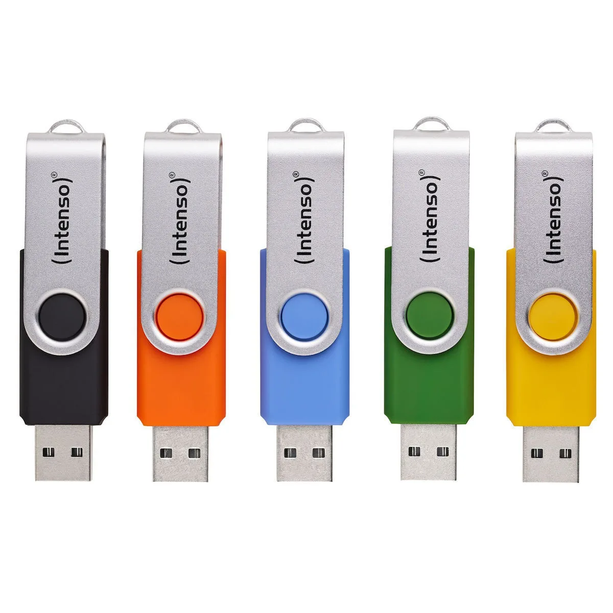 20250925121922_intenso_line_16gb_usb_2_0_stick_x5_colorful Intenso Line 16GB USB 2.0 Stick x5 Colorful - Image 1