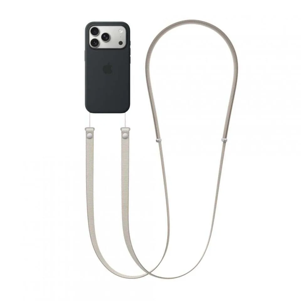 Apple Crossbody Strap Λουράκι Λαιμού για Κινητά Tan MGGK4ZM/A MGGK4LL/A - Image 1