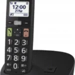 Panasonic KX-TGU110FXB Ασύρματο Τηλέφωνο Μαύρο