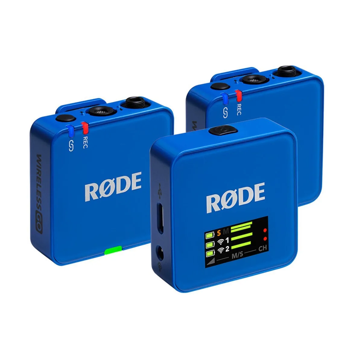 20250929141456_rode_wireless_go_3rd_gen_set_mikrofono_dimosiografiko_se_mple_chroma Rode Wireless GO 3RD GEN Σετ Ασύρματο Μικρόφωνο Clip On Δημοσιογραφικό σε Μπλε Χρώμα - Image 1