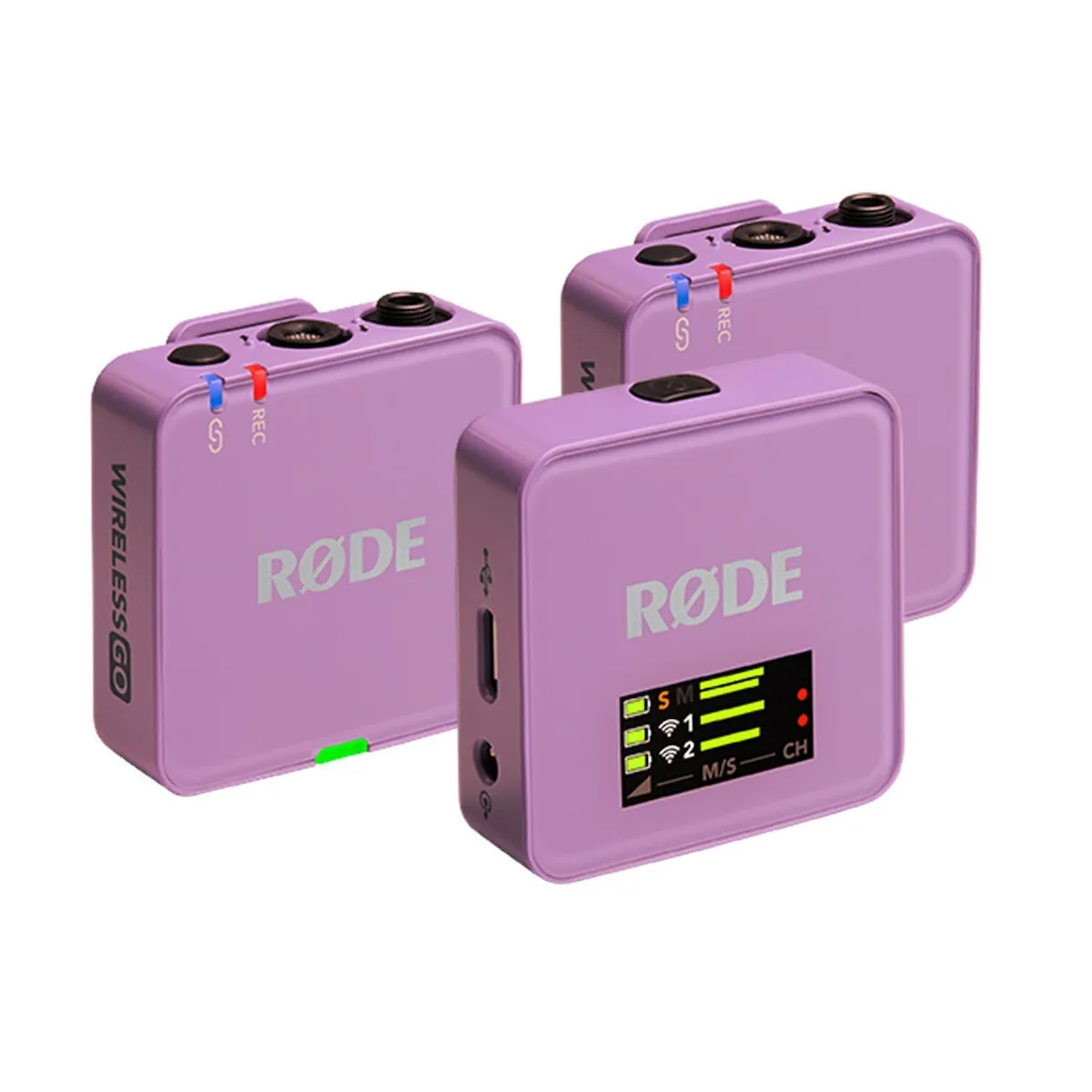 20250929142430_rode_wireless_go_3rd_gen_set_asyrmato_mikrofono_dimosiografiko_se_mov_chroma Rode Wireless GO 3RD GEN Σετ Ασύρματο Μικρόφωνο Clip On Δημοσιογραφικό σε Μωβ Χρώμα - Image 1