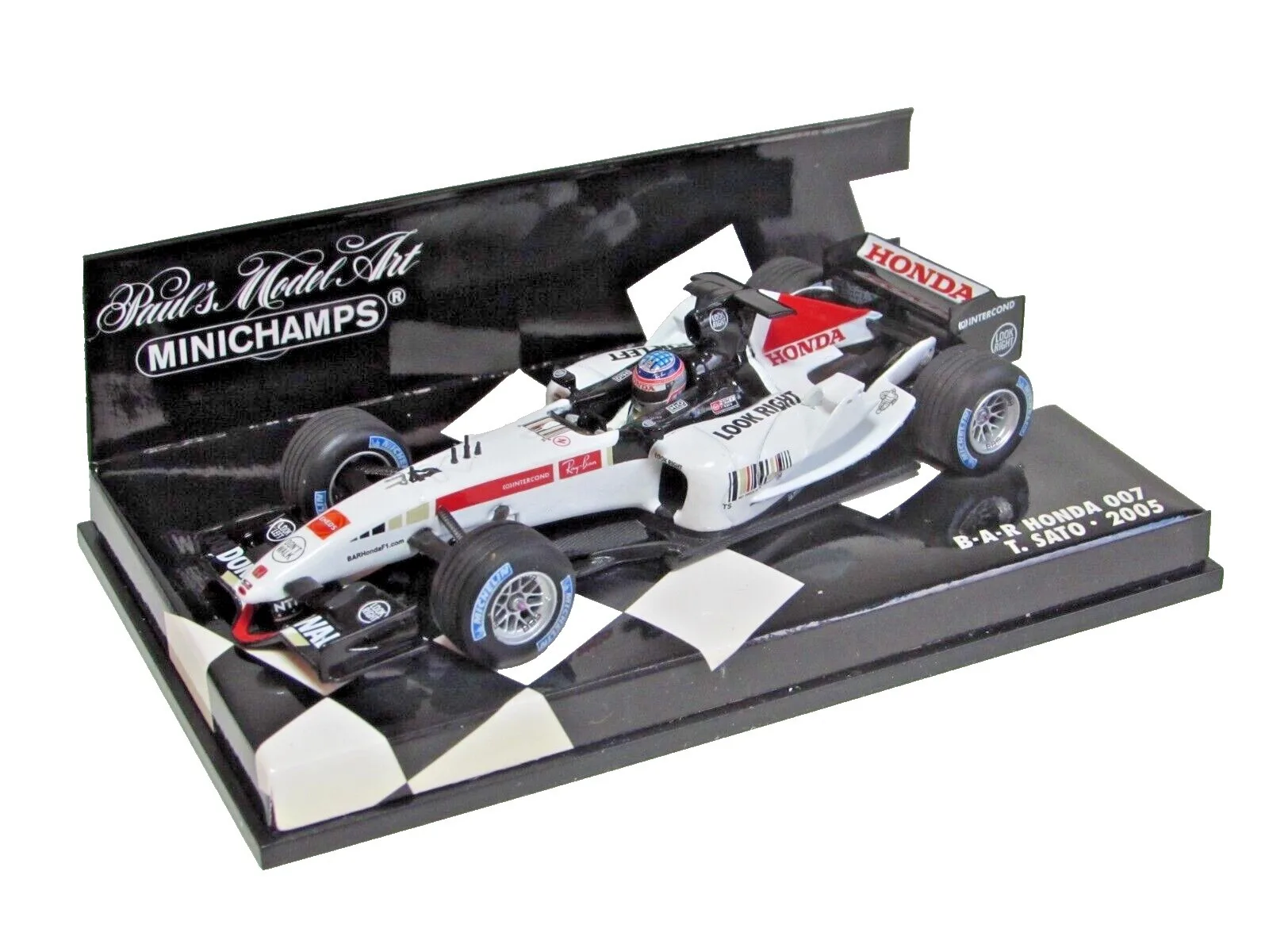 1/43 Bar 007 Honda Nr.4 T.sato F1 Season 2005 - Image 1