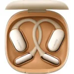 Xiaomi OpenWear Stereo Pro Open Ear Bluetooth Handsfree Ακουστικά με Αντοχή στον Ιδρώτα και Θήκη Φόρτισης Sand Gold