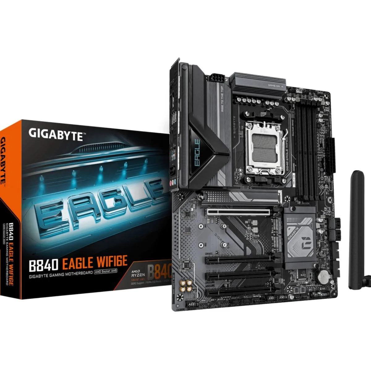 Gigabyte B840 EAGLE WIFI6 Motherboard ATX με AMD AM5 Socket - Image 1