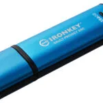 Kingston IronKey Vault Privacy 50 256GB USB 3.2 Stick με σύνδεση USB-C Μπλε