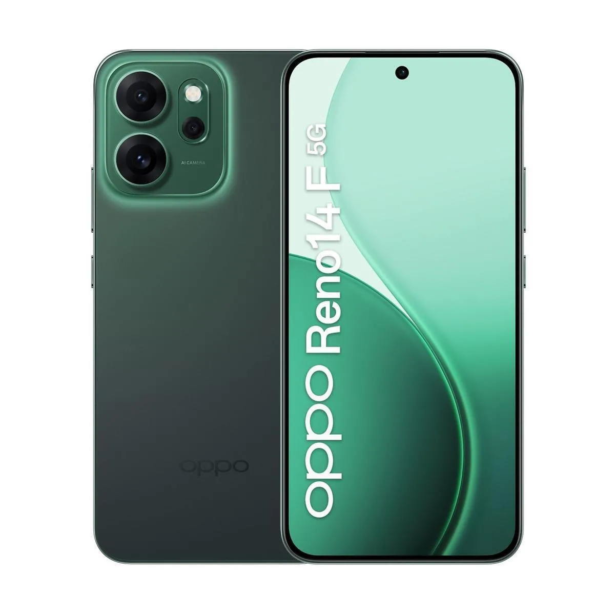 Oppo Reno14 F 5G Dual SIM (8/256GB) Luminous Green - Image 1
