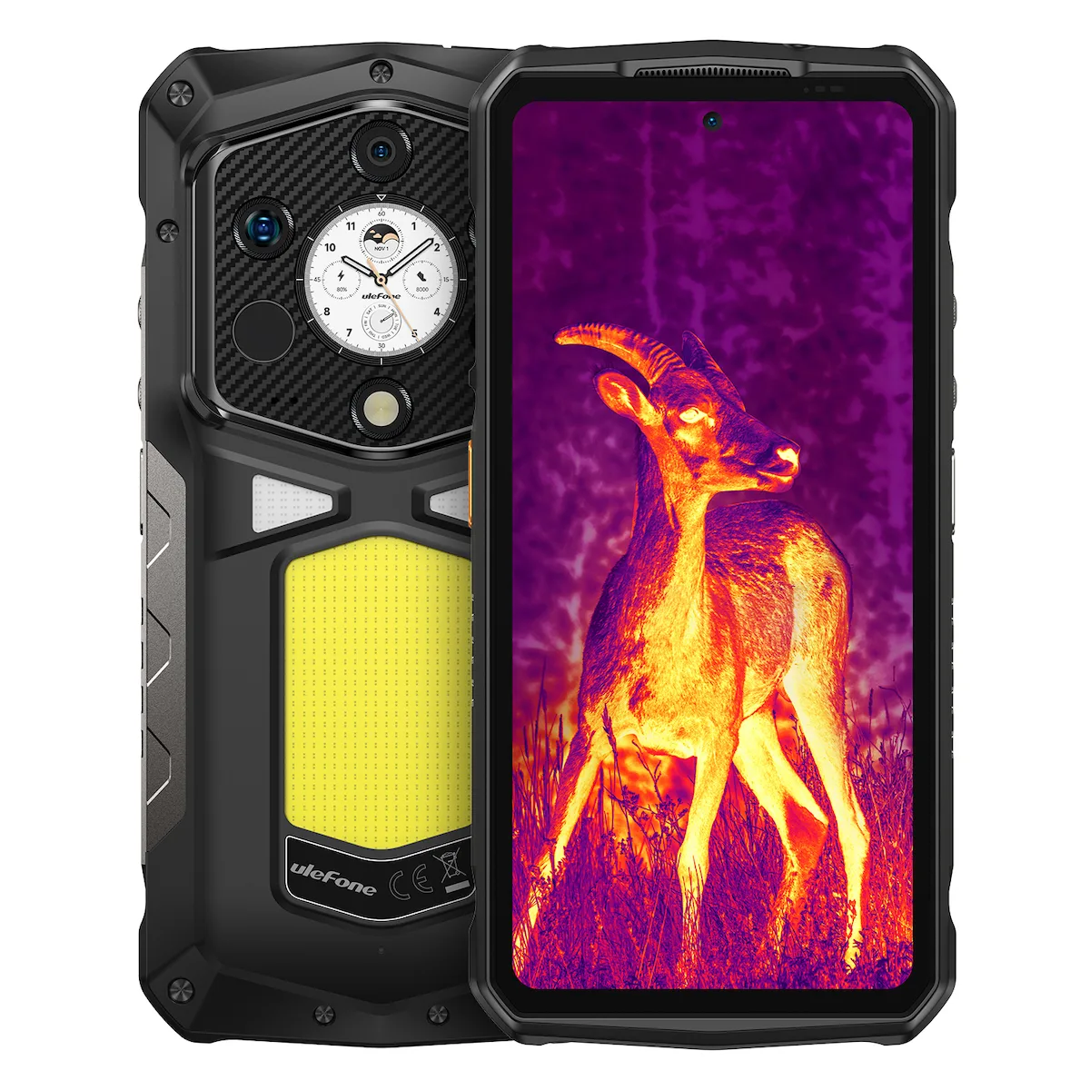 Ulefone Armor 29 Pro Thermal 5G Dual SIM (16/512GB) Ανθεκτικό Smartphone Μαύρο - Image 1
