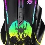 Defender Kronos GM-695 Ασύρματο RGB Gaming Ποντίκι Μαύρο
